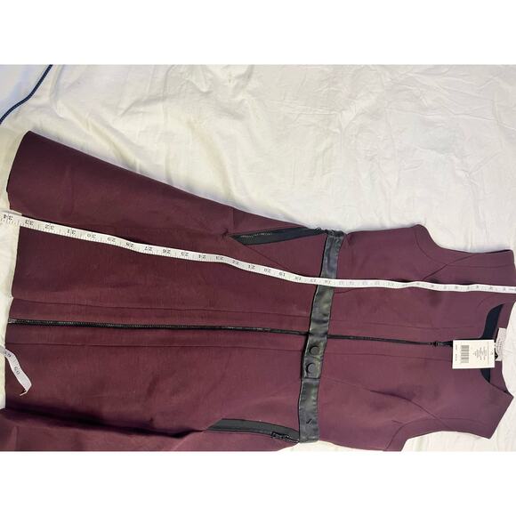 Robert Rodriguez Women’s Folded Double Face Dress, Size 6 Zippered Belted Short - Picture 12 of 12